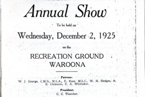 1925 Drakesbrook Agricultural Society Show Book inner pgs 2 & 320220613 (2)