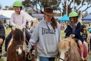 Pony Rides at the Waroona Show