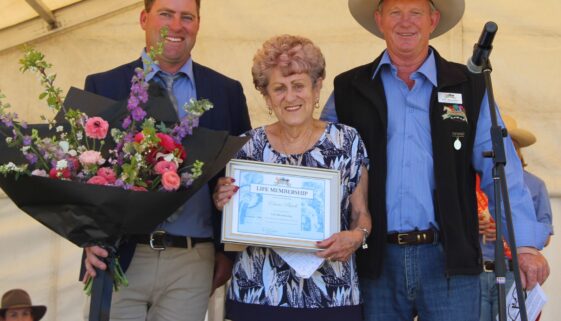 Elaine Life Membership with Nick and Eric (2) Elaine Life Membership with Nick and Eric (2)