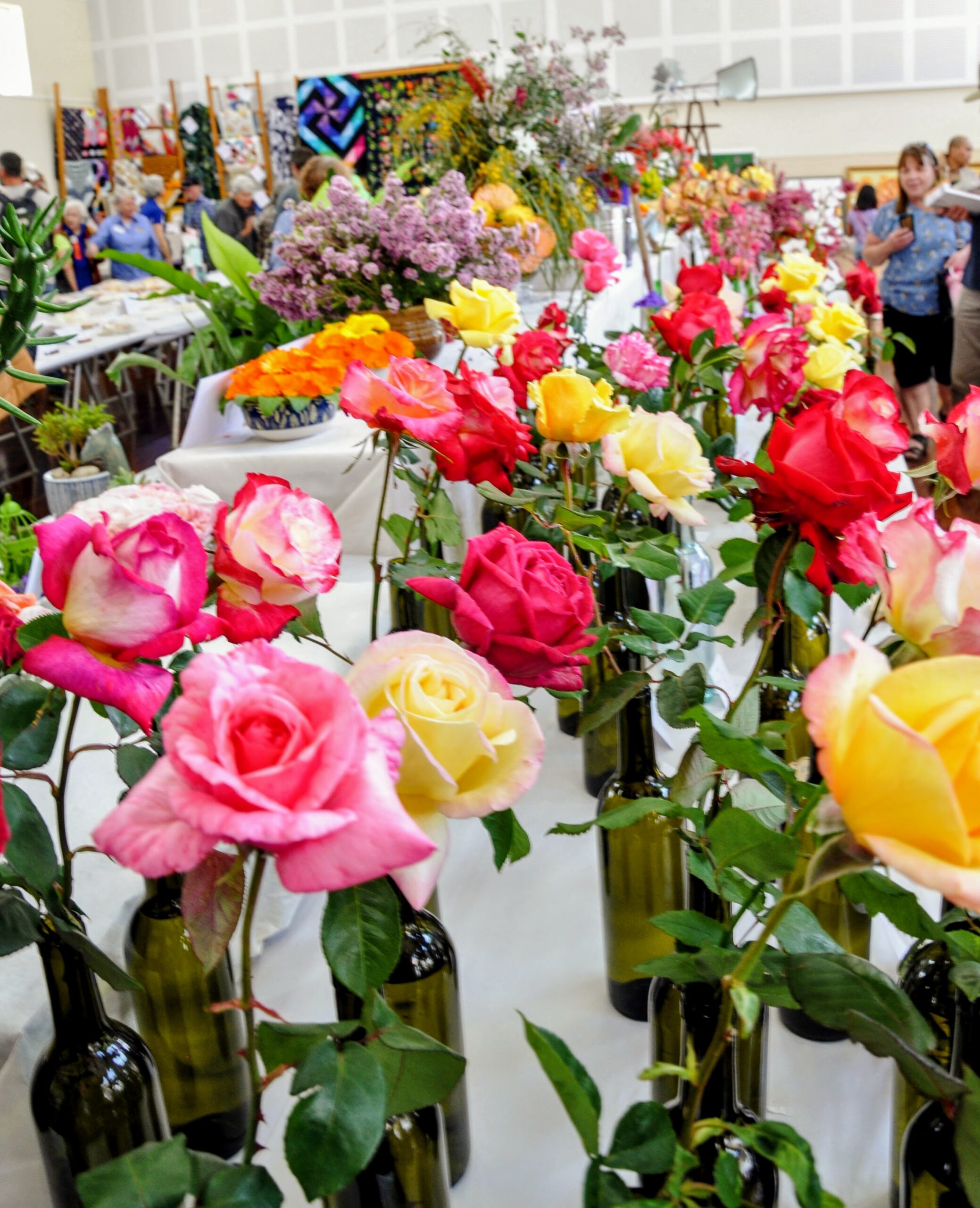 Flower Display at Waroona Show