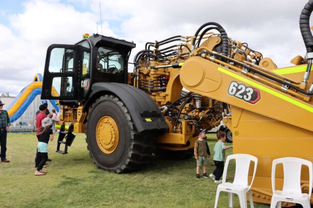 Awesome Machinery Display Check out the display of large machinery.