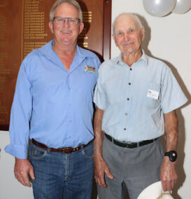 Eric Walmsley longest serving President and John Marchetti oldest past President 1972 100 Year Birthday 2025 Eric Walmsley longest serving President and John Marchetti oldest past President 1972 100 Year Birthday 2025