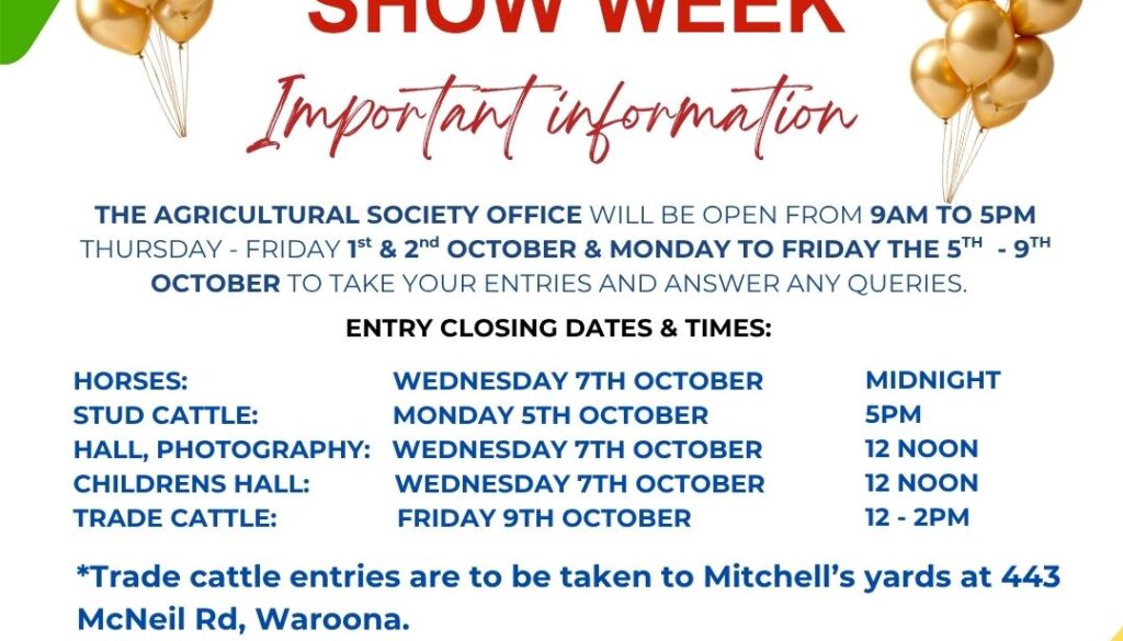 Office Opening Hours Show Week